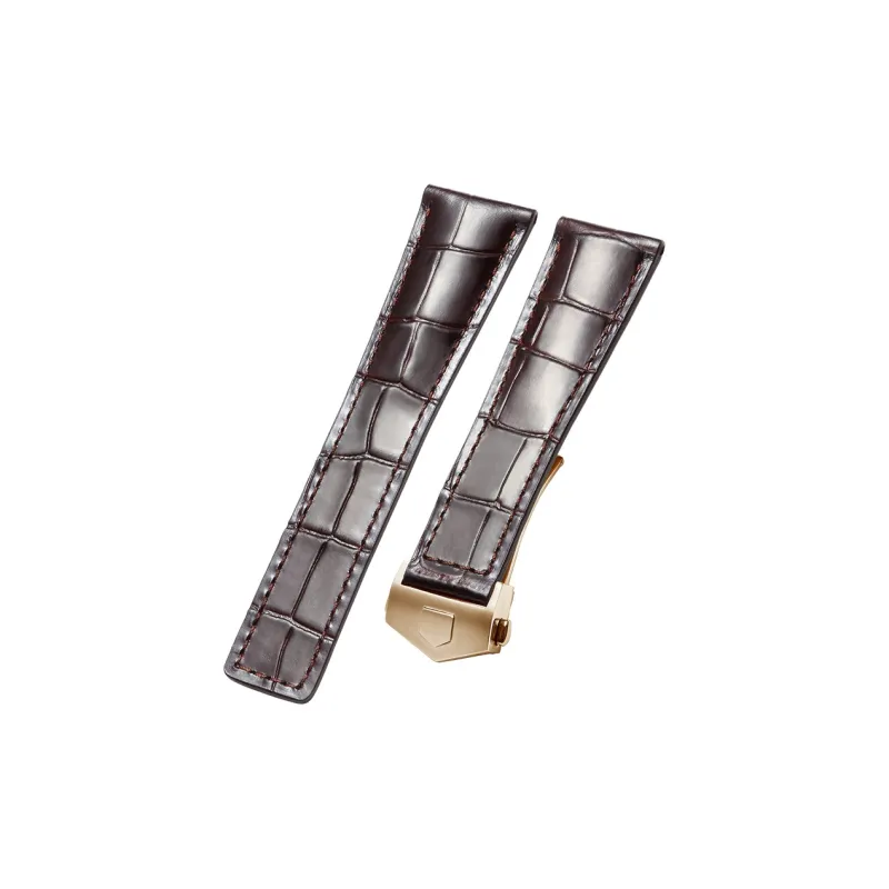 MILANQIAN M&Q Watch Band TAG Heuer Compatibility 204mm Cowhide Leather Material-31