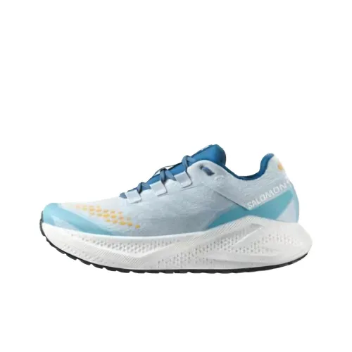 SALOMON AERO GLIDE 3 Abrasion Resistant Low Top Running Shoes Men's Blue