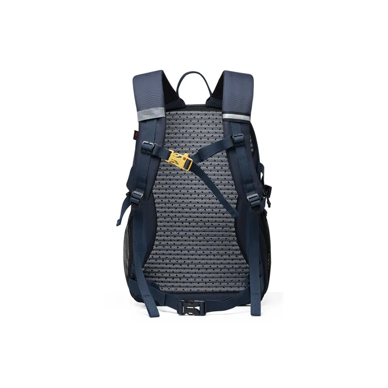 OIWAS Fabric Mountaineering Bag Backpack Regular Unisex Black/Dark Blue/Dark Gray-11