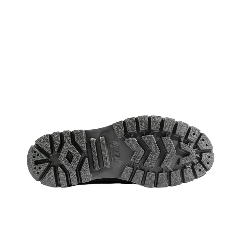 Palladium Abrasion Resistant Slip Resistant Short Outdoor Boots Men's Black-3