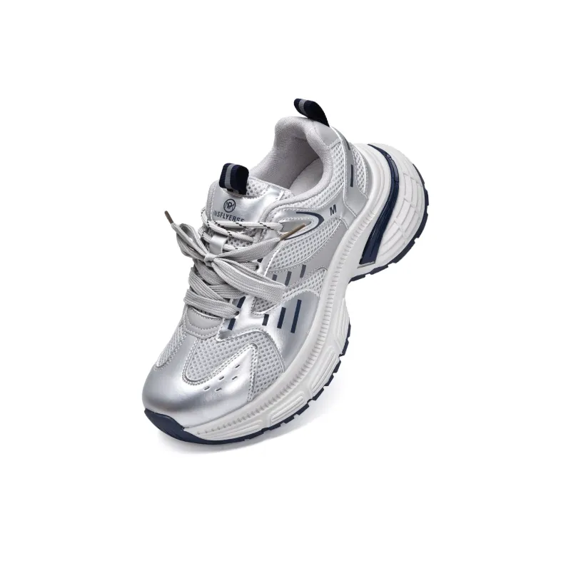 MISTERY Support Wear-Resistant Slip-Resistant Low-Top Chunky Sneakers Women's-2