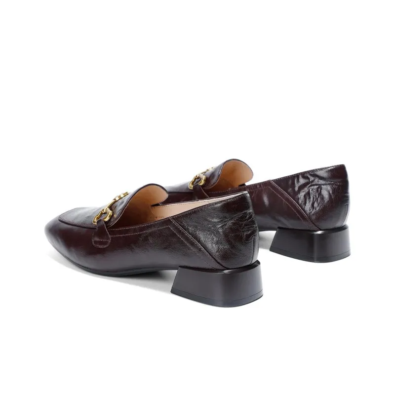 Senda Loafers Medium Heel Women's-7