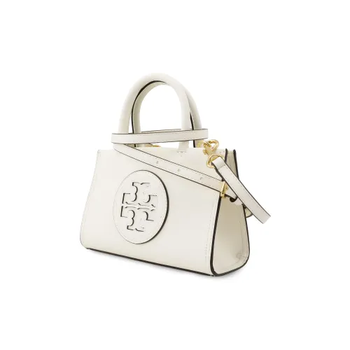 TORY BURCH Ella Faux Fur Tote Bag Shopping Bag Shoulder Bag Crossbody Bag Handbag Mini Women's White