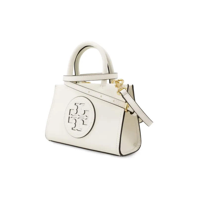 TORY BURCH Ella Bio Mini Tote White-0