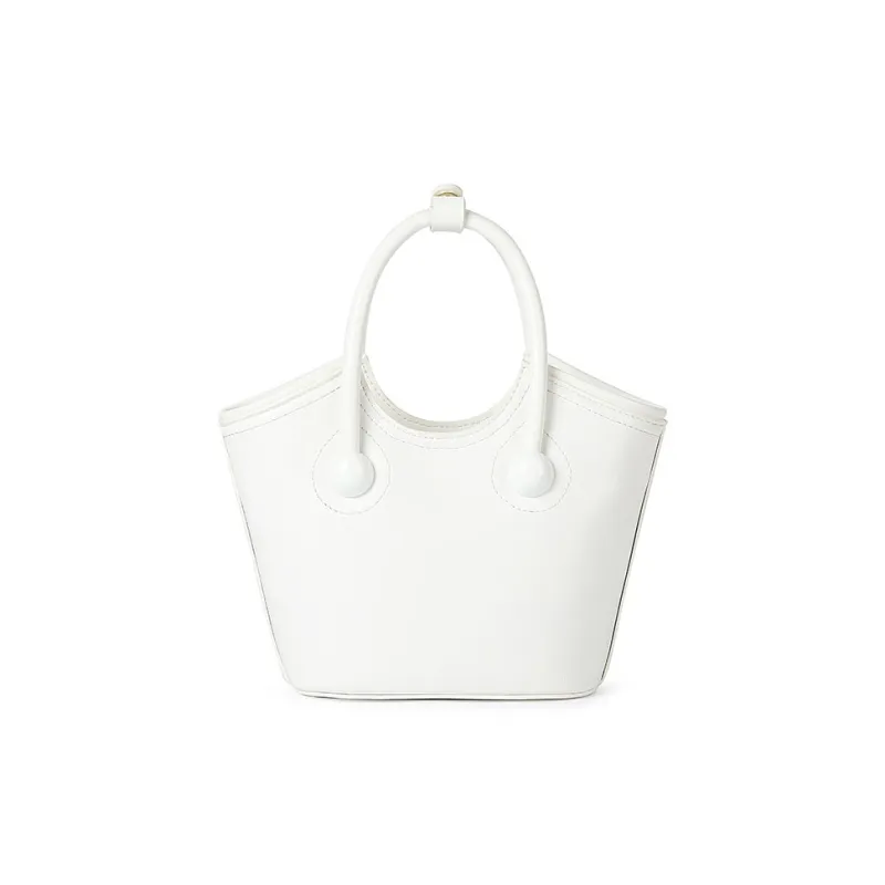 TUCANO PU Leather Basket Bag, Crossbody Bag, Shoulder Bag, Handbag Regular Women's Multicolor-5