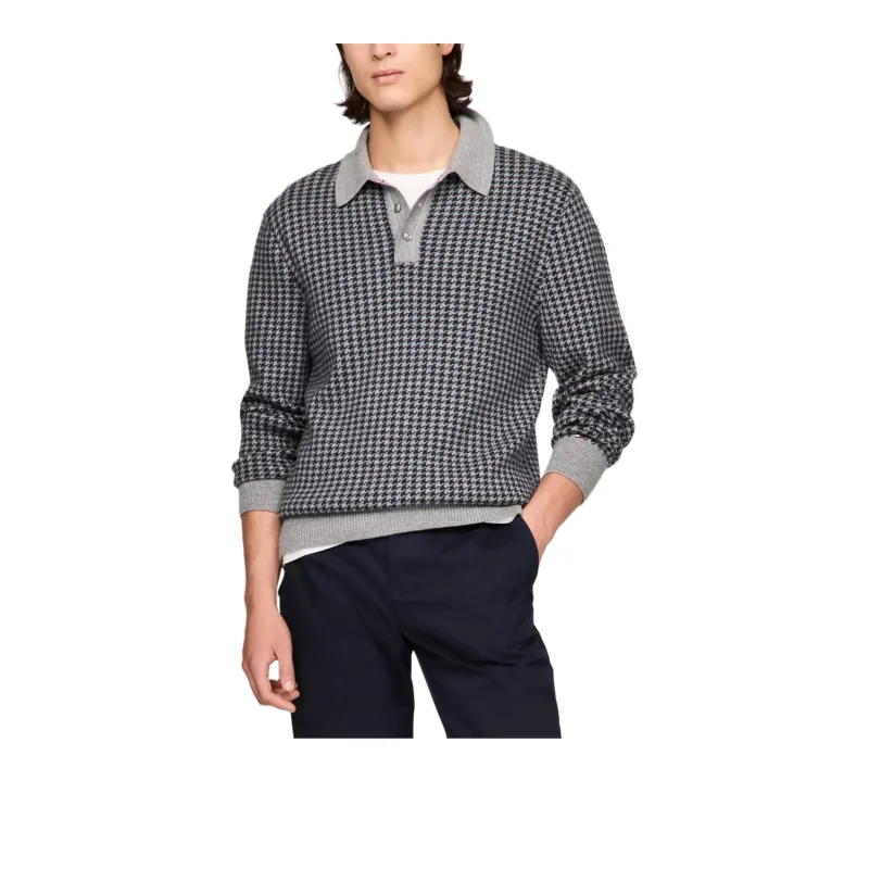 Tommy Hilfiger Polo Shirt Men's Dark Gray-2