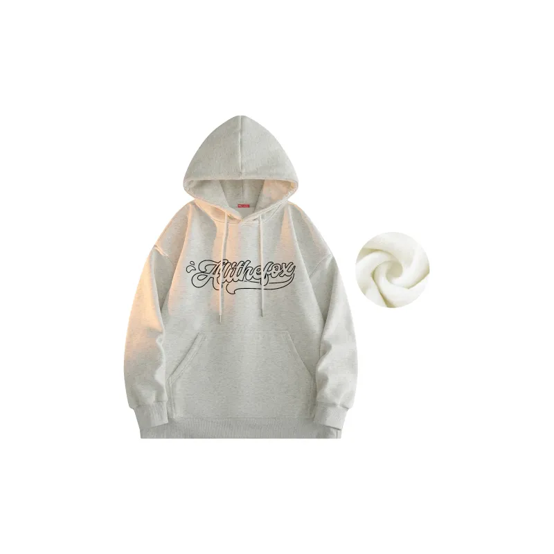 ALI THE FOX Sweatshirt Unisex White-56