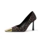 Leopard Print & Black Heel