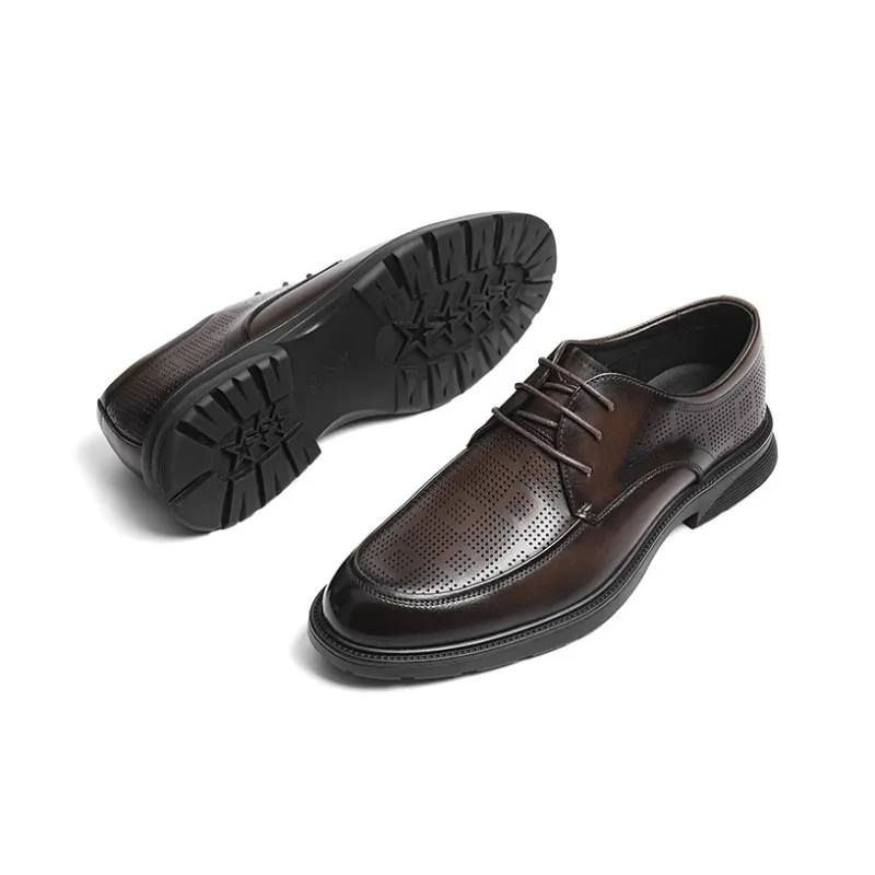 RED DRAGONFLY Dress Shoes Men Low Top Black's-10