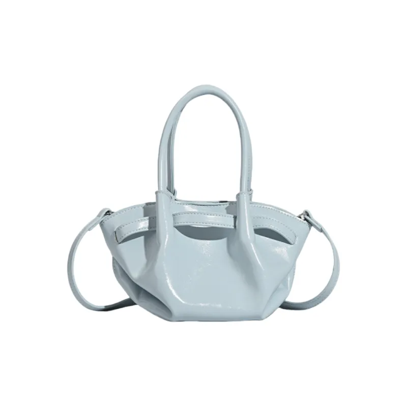 NOMK PU Shoulder Bag, Handbag Regular Women's Blue/Pink/White/Black-4