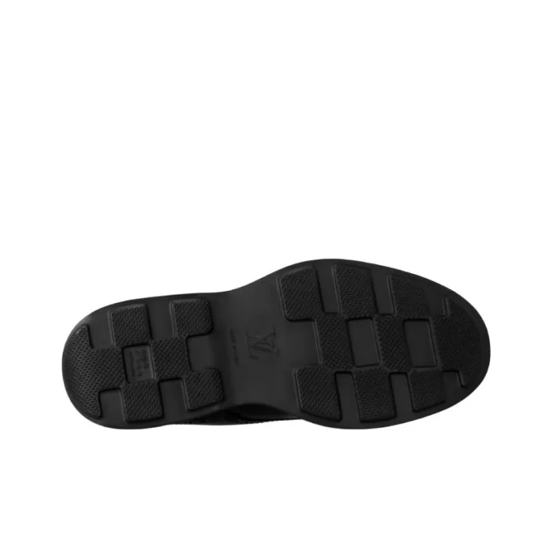 LOUIS VUITTON Bastille Ankle Boots Men's Black-5