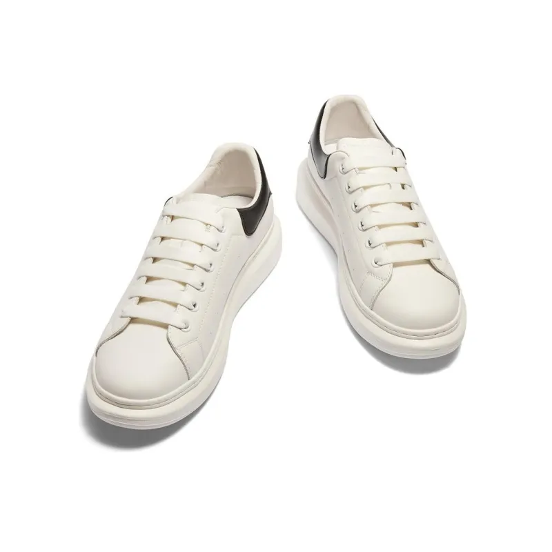 Senda Waterproof Low-Top Skateboard Shoes Men's White-2