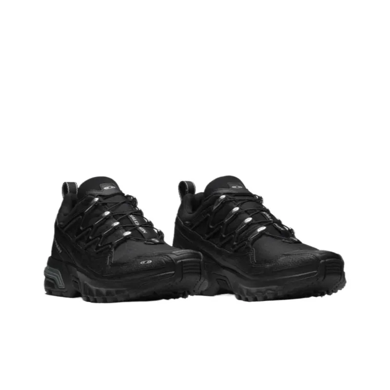 SALOMON ACS + Abrasion Resistant Low Top Running Shoes Unisex Black-2