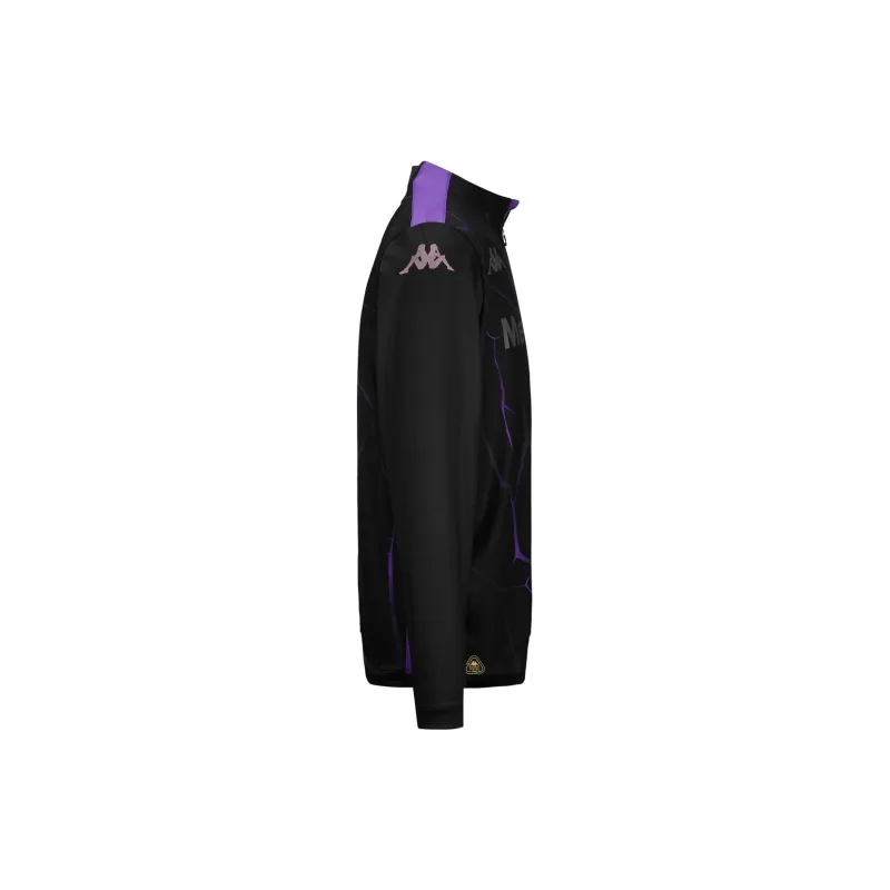 Kappa ABLASPRE PRO 8 FIORENTINA Sweater Unisex Black Purple Indigo Blue-2