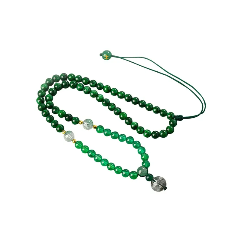 Wanshu Crystal Jade Necklaces Unisex-5