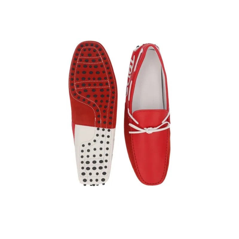 TOD'S Gommino Loafers Men's Red-3