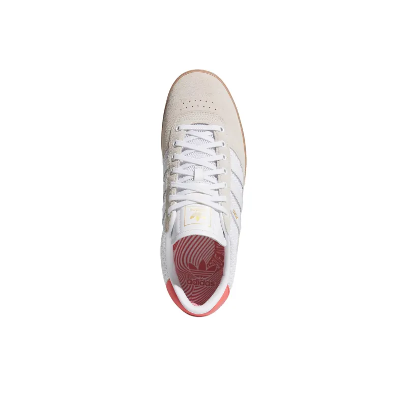 Adidas Originals Puig Indoor Anti Slip Wear Resistant Low Top Skateboard Shoes Men's Beige-4
