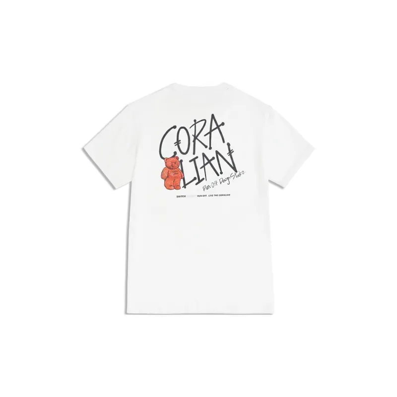 CORALIAN RUNOFF T-Shirt Unisex White-1