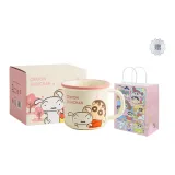 [Pink Gift Bag]Crayon Shin-Chan "Xiao Qingxi" Collection Straight-Body Inverted Rim Cup