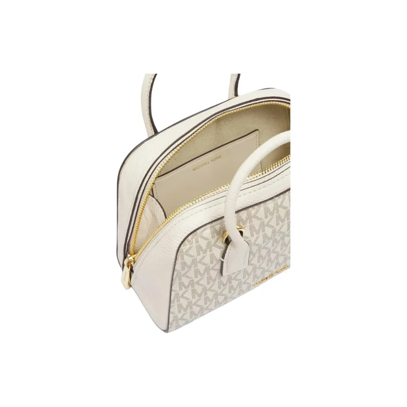 MICHAEL KORS Artificial Leather Crossbody Bag, Handbag Women's White-3