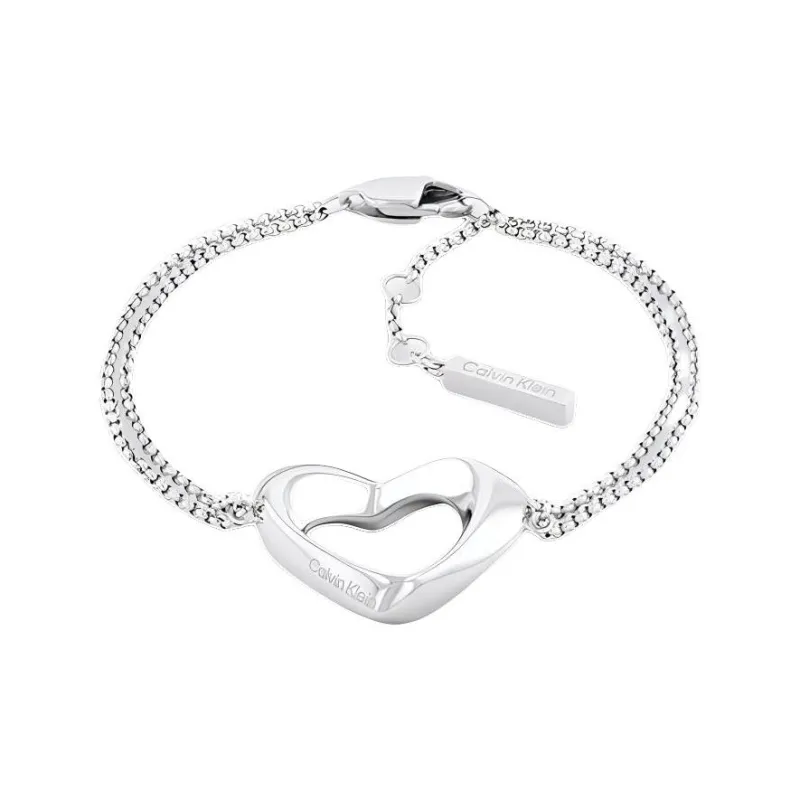 CALVIN KLEIN Stainless Steel Bracelets Women's Silver-2