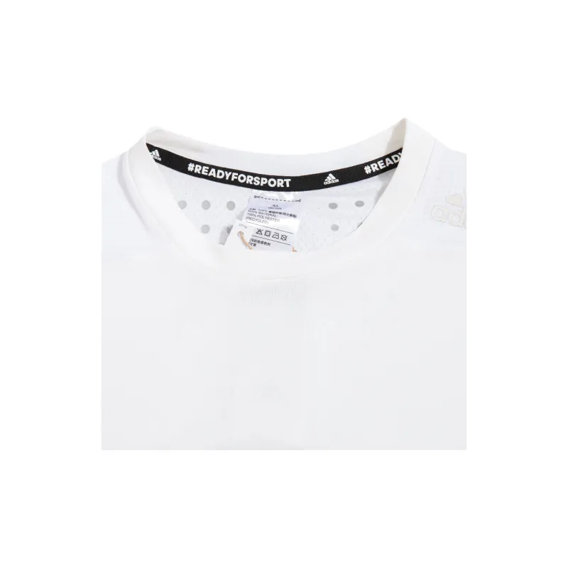 Adidas Raglan Sleeve T-Shirt Men's White-5