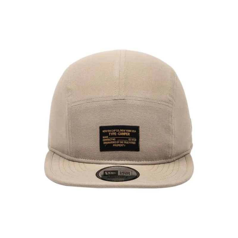New Era Cotton Baseball Caps Unisex Beige-0