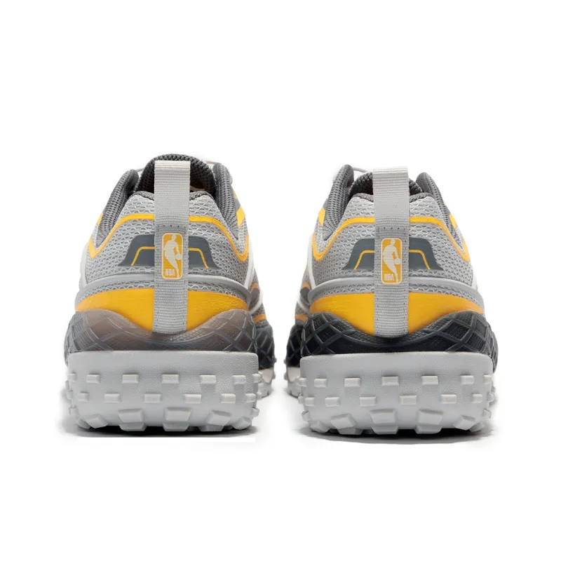 NBA x JACK JONES· Low Top Casual Shoes Men's Bright Yellow-4