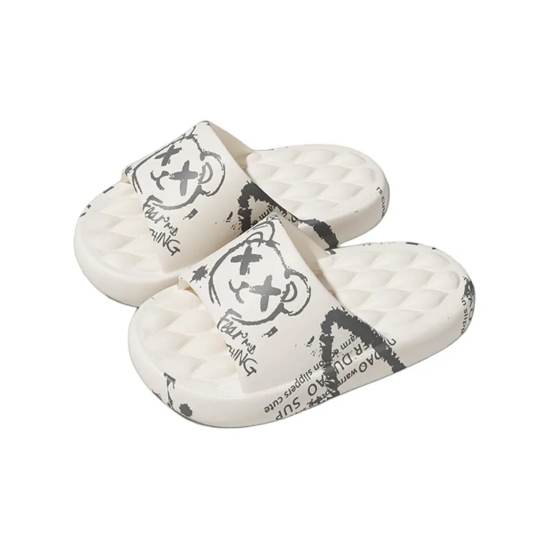 Red bean Slippers / Home Slippers-9
