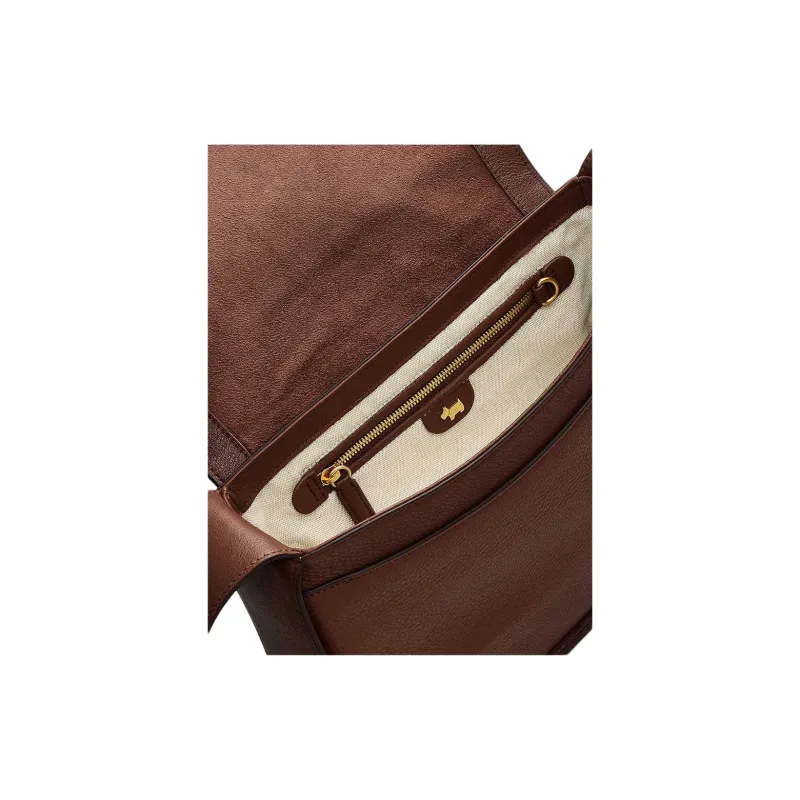RADLEY Cow Leather Shoulder Bag Crossbody Bag Medium Size Women's Brown-3