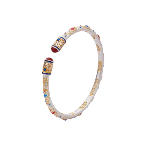 Shunqin Silver Building S999 Bangles Women's