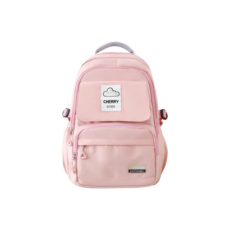 URBAN FOREST Nylon Backpack Regular Unisex Green/Black/Purple/Pink/Blue-7