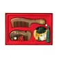 Sandalwood Comb+Scented Sachet Set
