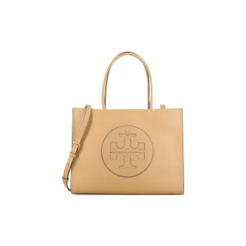 TORY BURCH Ella Bio Small Tote Light Sand