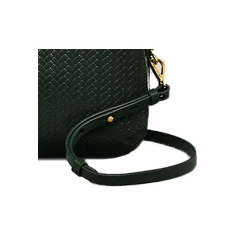 RADLEY Cow Leather Shoulder Bag Medium Size Women's Green-3