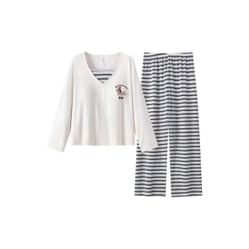 Sleeping Beauty Pajama Set Women's Gray