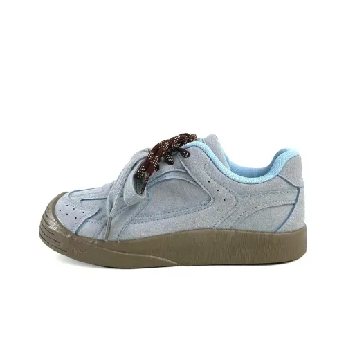 ABCYLM Low Top Casual Shoes Women's Haze Blue