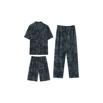 MADALLO Pajama Set Men's Peacock Green