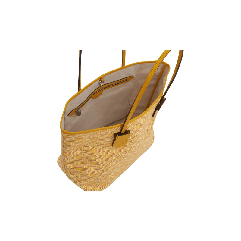 MOREAU Canvas Canvas Bag Tote Bag Shopping Bag Handbag Women's Yellow-3