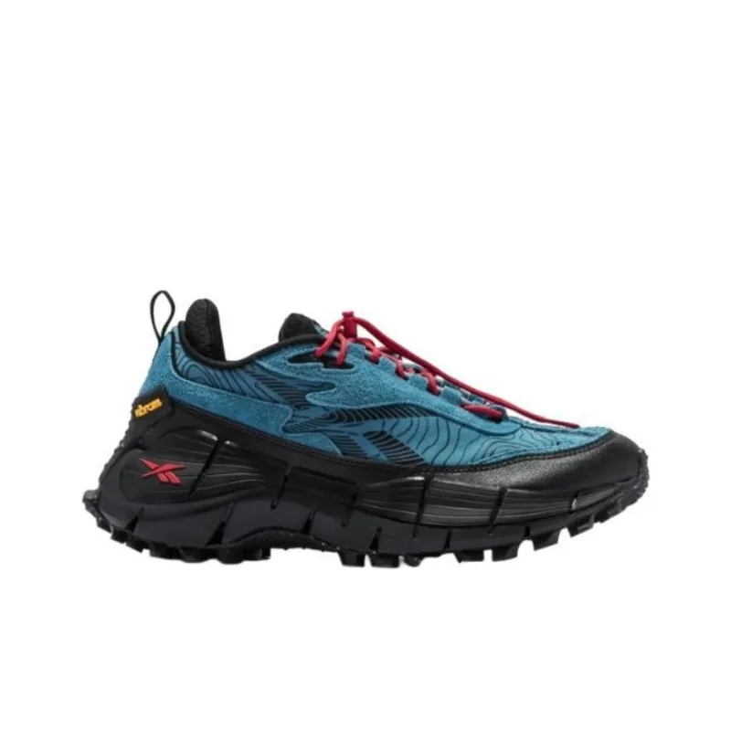 Reebok ZIG KINETICA 2.5 EDGE Slip Resistant Waterproof Thermal Low Top Running Shoes Unisex Blue-1