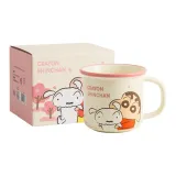 [Pink]Crayon Shin-Chan "Xiao Qingxi" Collection Straight Rim Cup
