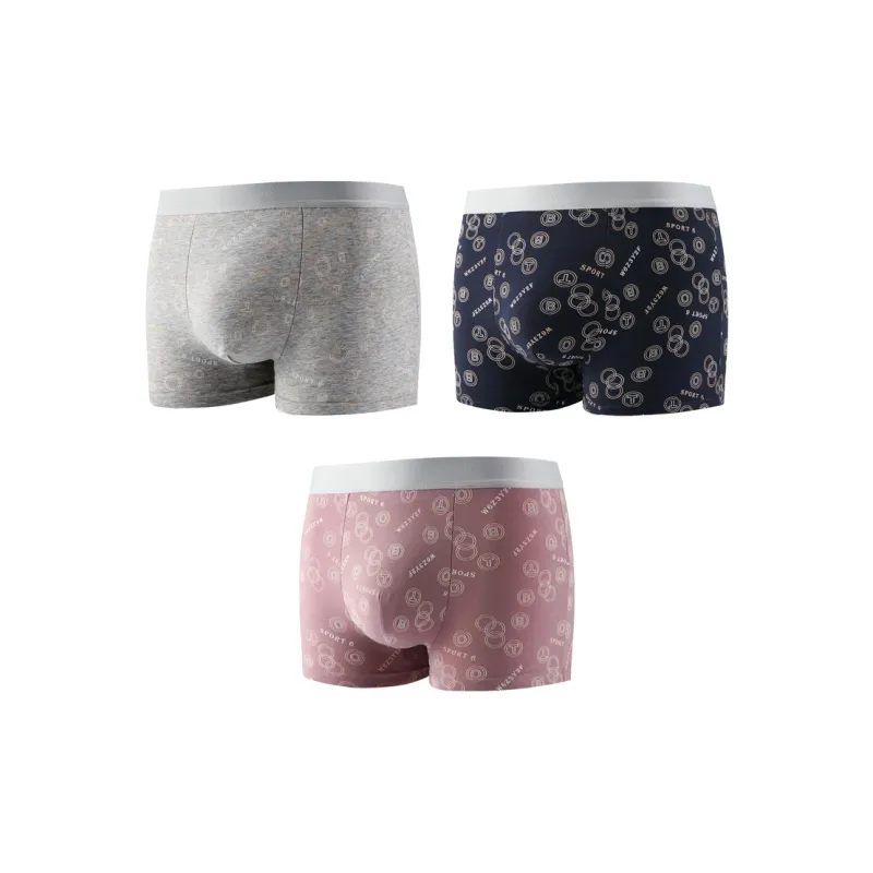 PLANDOO Underpants Men's 3 Pack-8