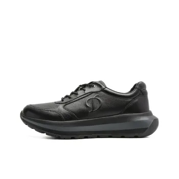 S. T.DUPONT Low-Top Casual Shoes Men's Black/White