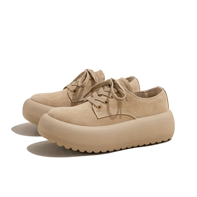 Old Meow Casual Single Shoes Women's Khaki-2