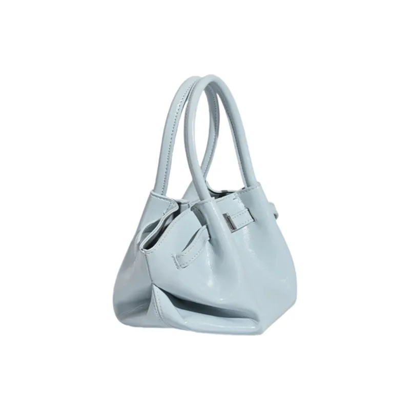 NOMK PU Shoulder Bag, Handbag Regular Women's Blue/Pink/White/Black-3
