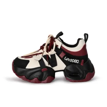 FAICCIA Low Top Chunky Sneakers Women's Angela Red