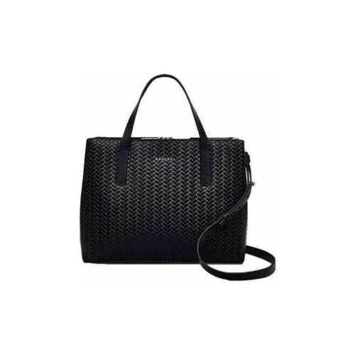 RADLEY Cow Leather Tote Bag Shopping Bag Shoulder Bag Crossbody Bag Handbag Medium Size Women's Black