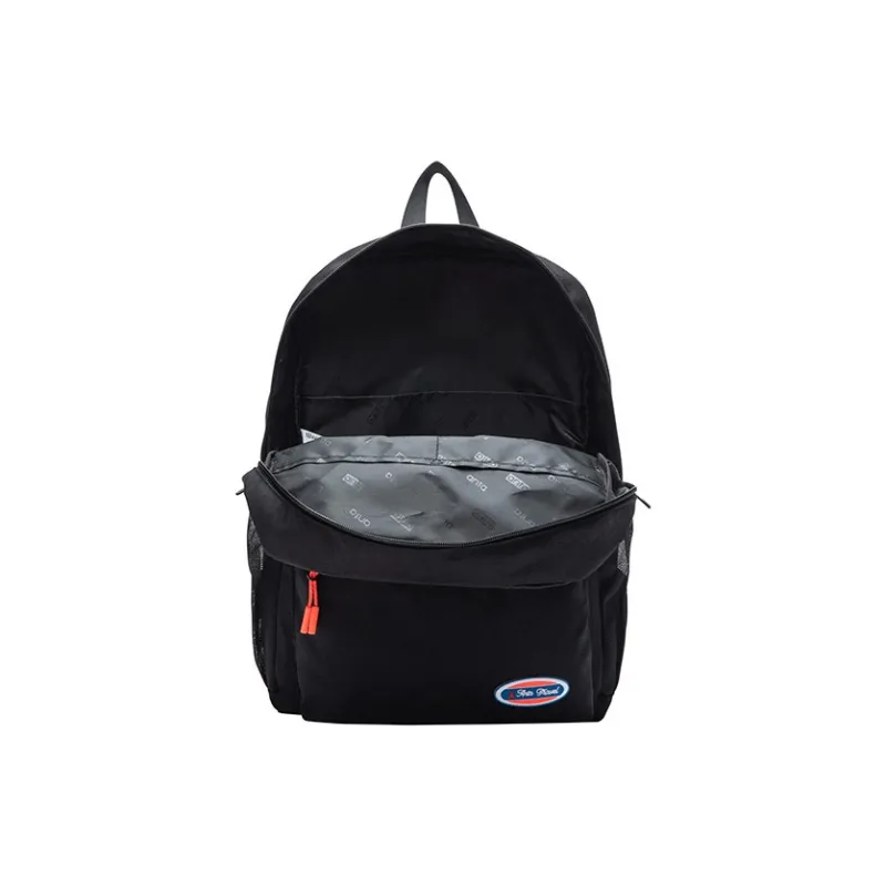 CHAOJIANTA Fabric Backpack Regular Men's Basic Black-2