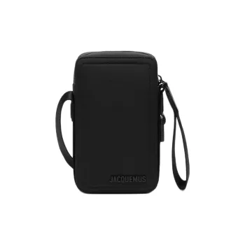 Jacquemus Nylon Crossbody Bag Men's Black