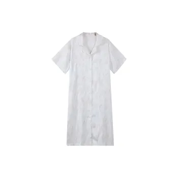 Qin Jing Nightgown Women's White